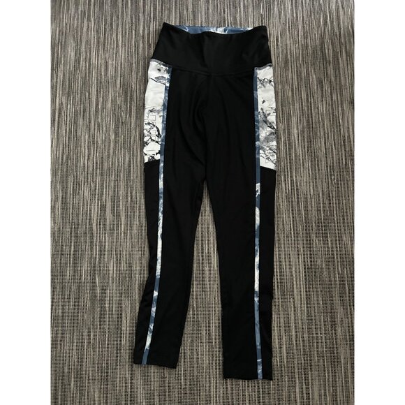 Victorias Secret Pink High-Waisted Leggings With Marble Print Size XS - Picture 1 of 4